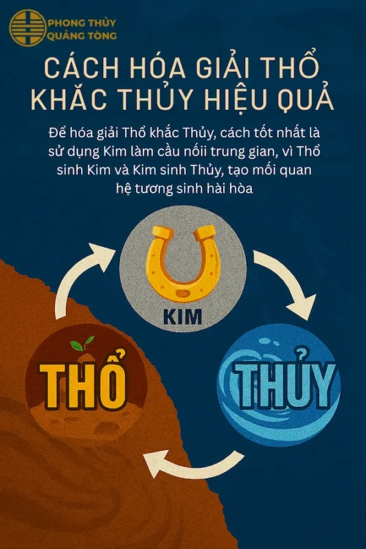 Cách Hóa Giải Thổ Khắc Thủy Hiệu Quả