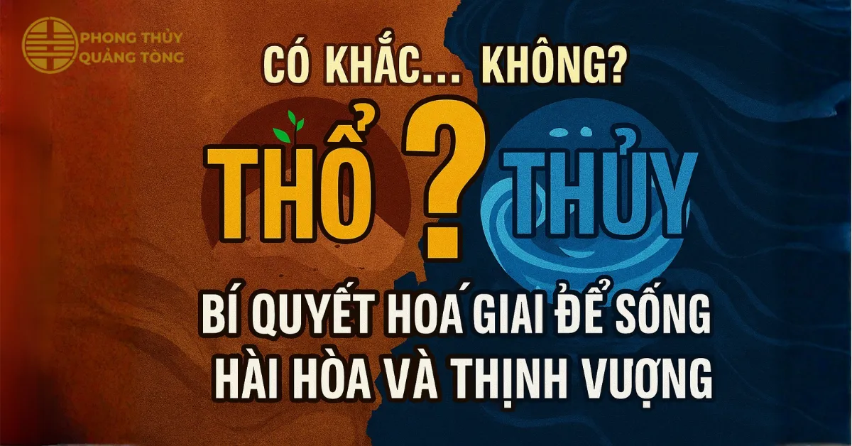 Thổ Có Khắc Thủy Không? Bí Quyết Hóa Giải Để Sống Hài Hòa Và Thịnh Vượng